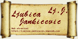 Ljubica Jankićević vizit kartica